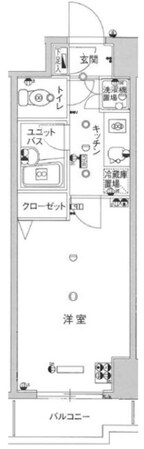 スカイコート森下の物件間取画像